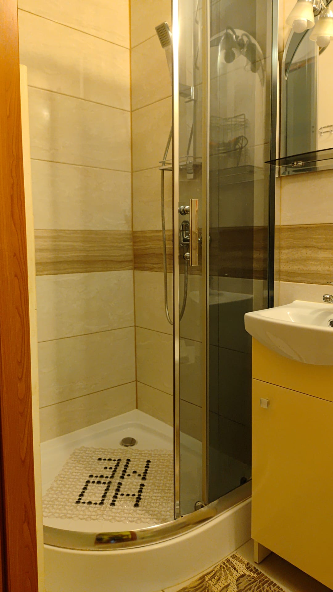 Łazienka w apartamencie nr 1