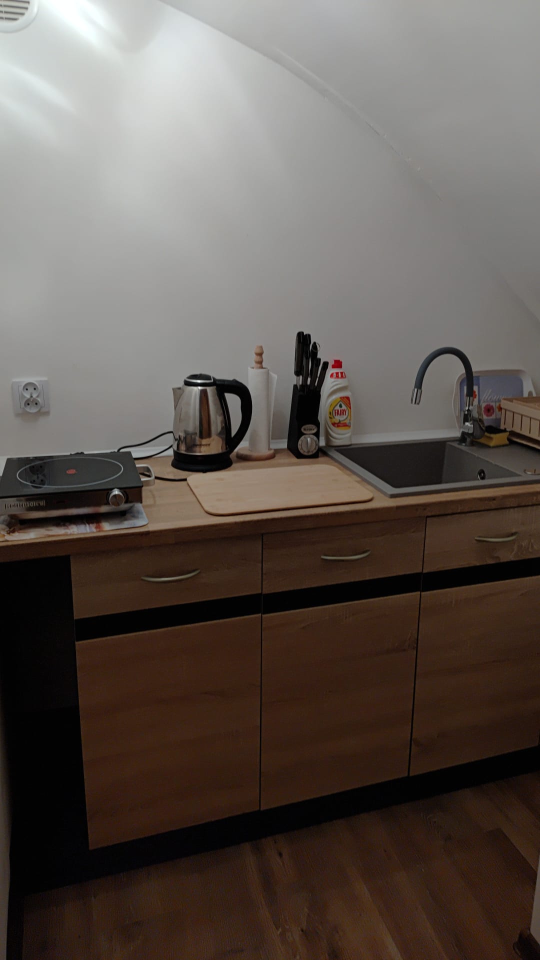 Sypialnia w apartamencie nr 2