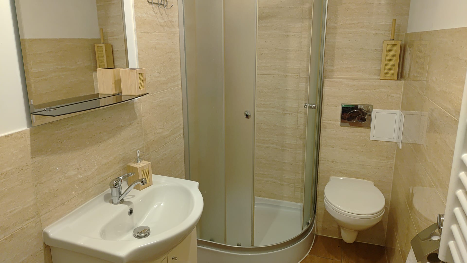 Łazienka w apartamencie nr 2