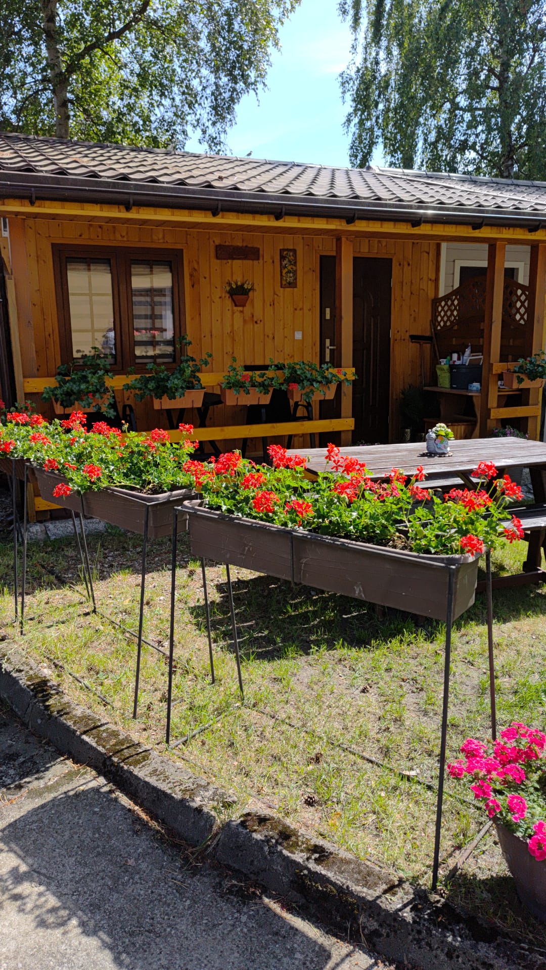 Domek nr 3 — wejście z zewnątrz